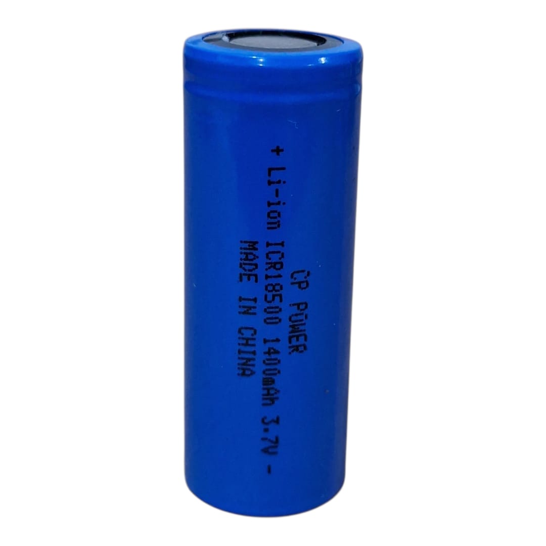 BATERIA LI-ION ICR18500 1400MAH 3.7V
