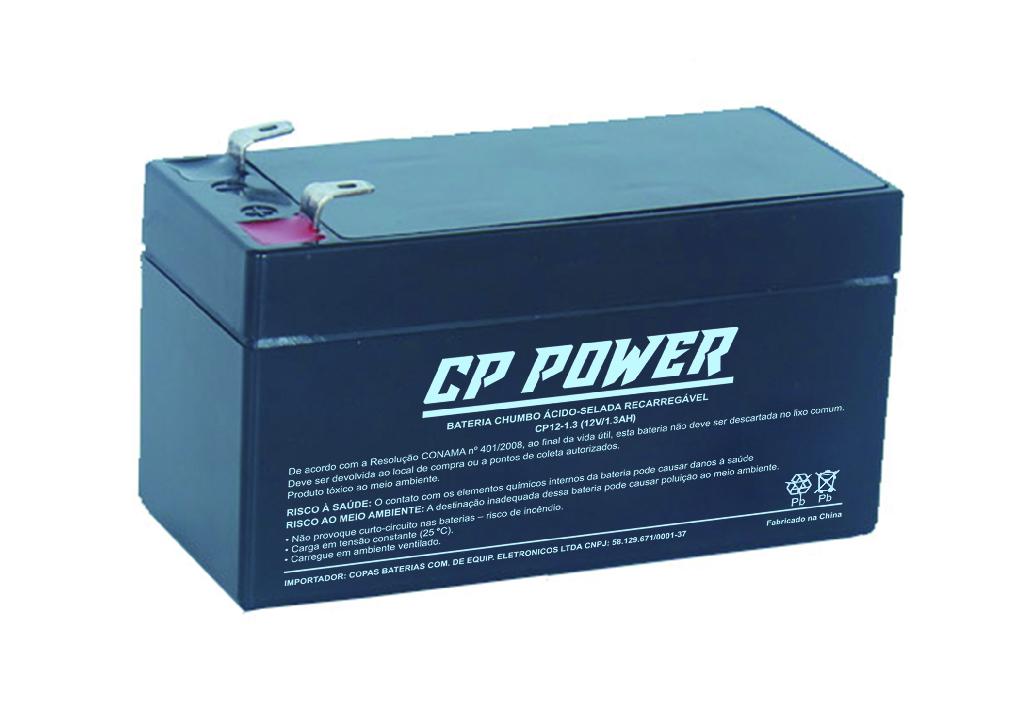 BATERIA SELADA 12V-1.3AH