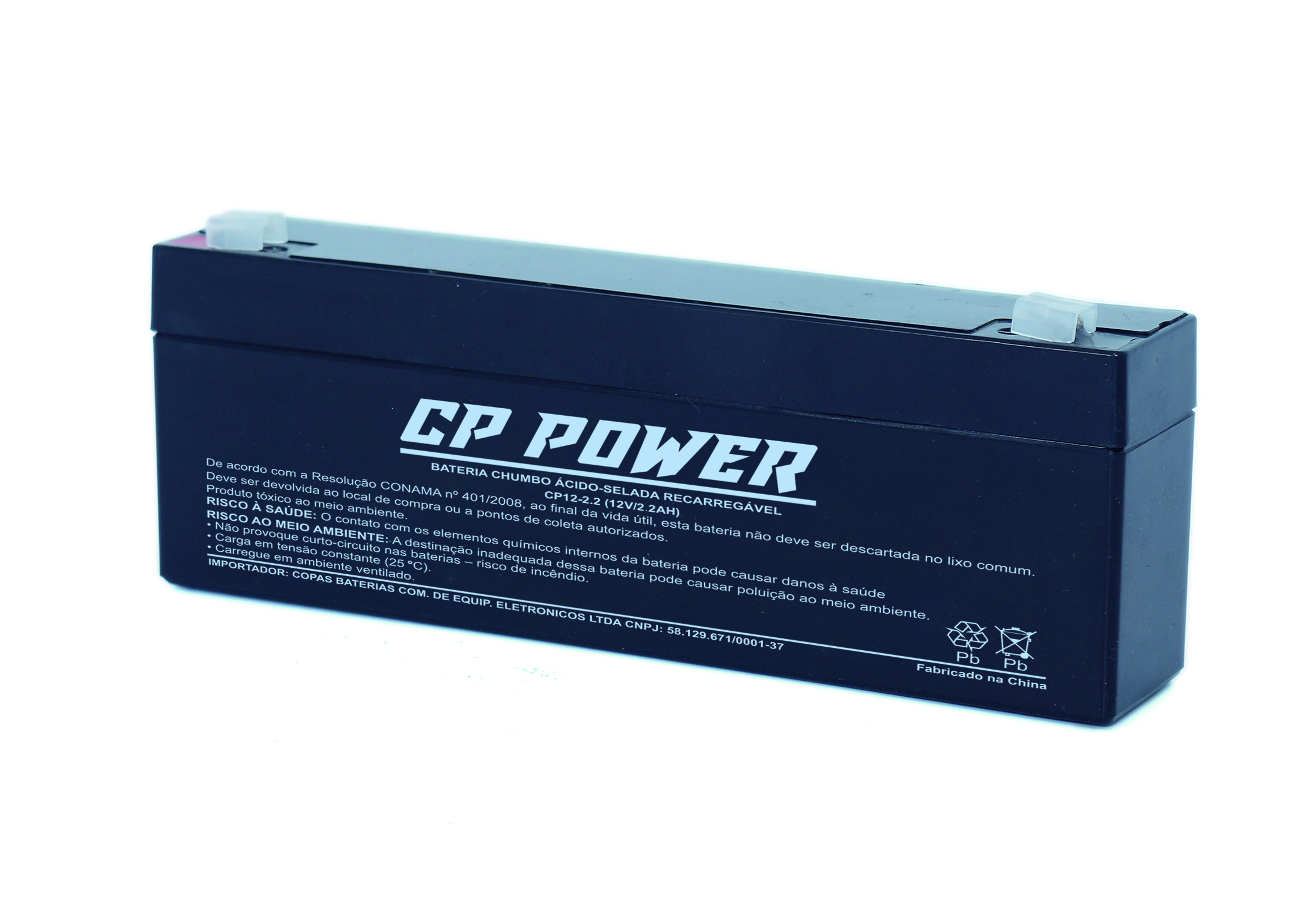 BATERIA SELADA 12V-2.2AH