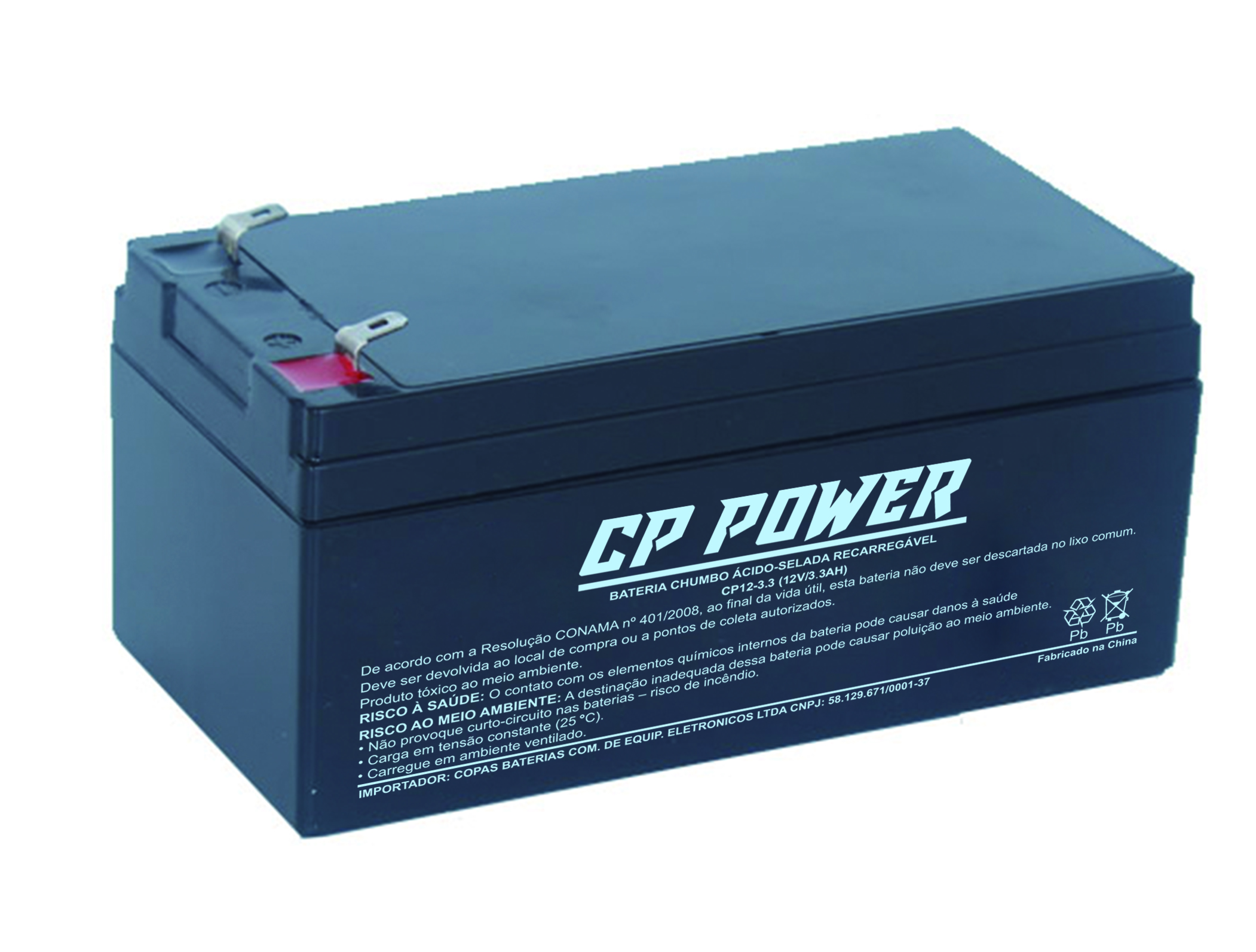 BATERIA SELADA 12V-3.3AH