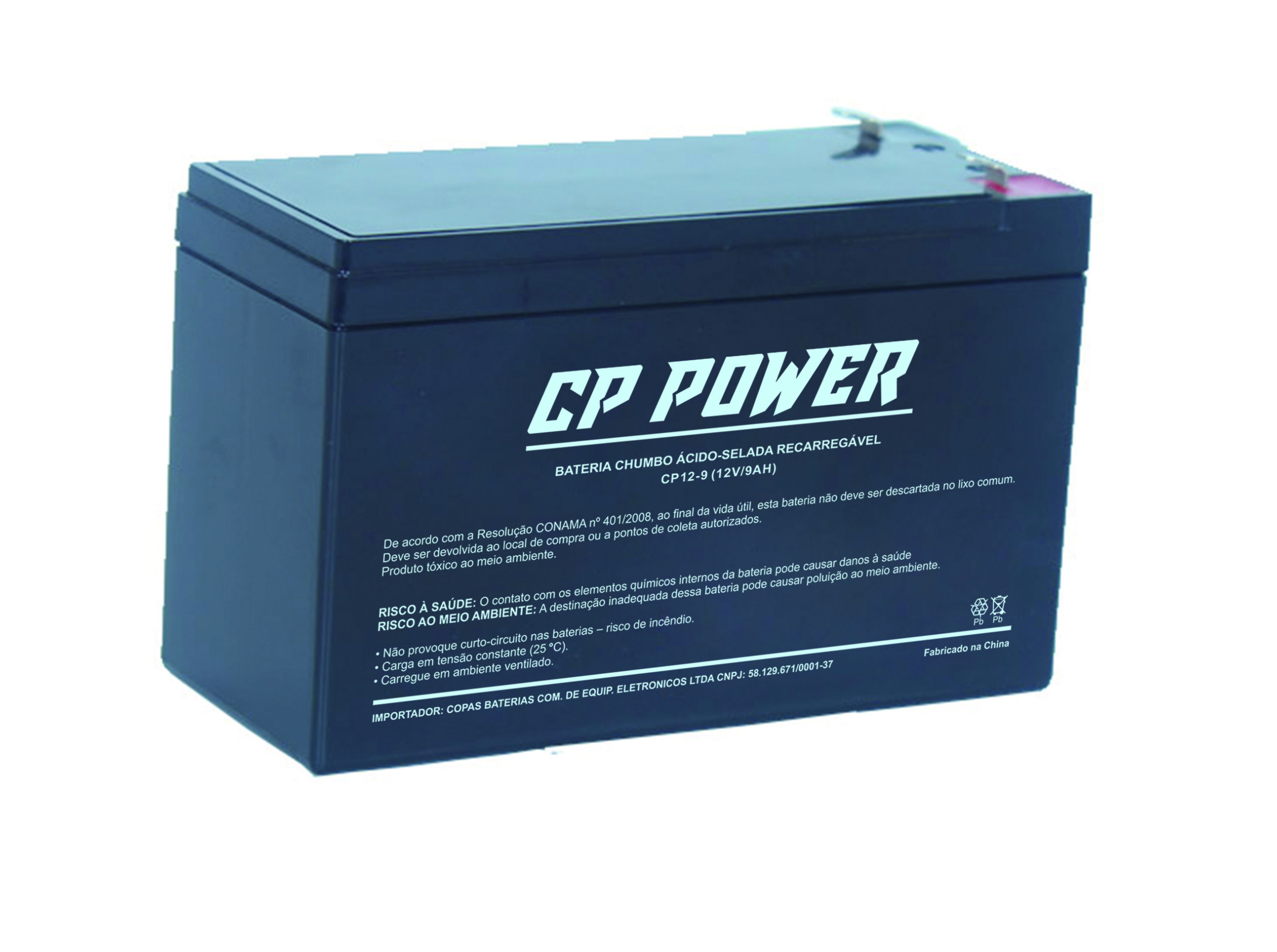 BATERIA SELADA 12V-9AH